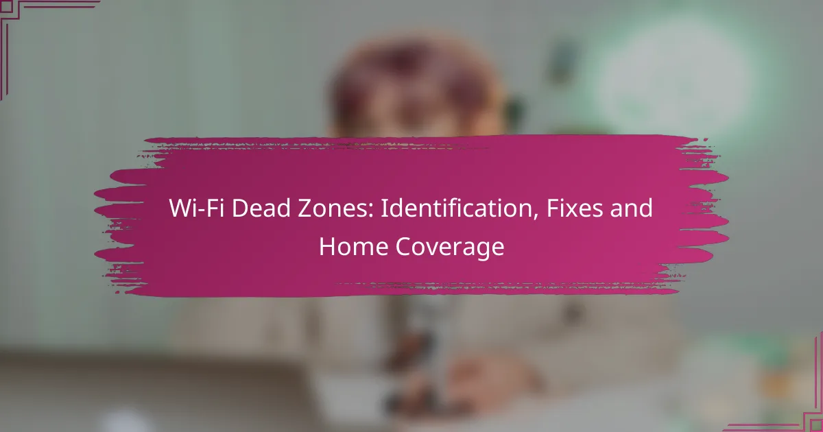 Wi-Fi Dead Zones: Identification, Fixes and Home Coverage